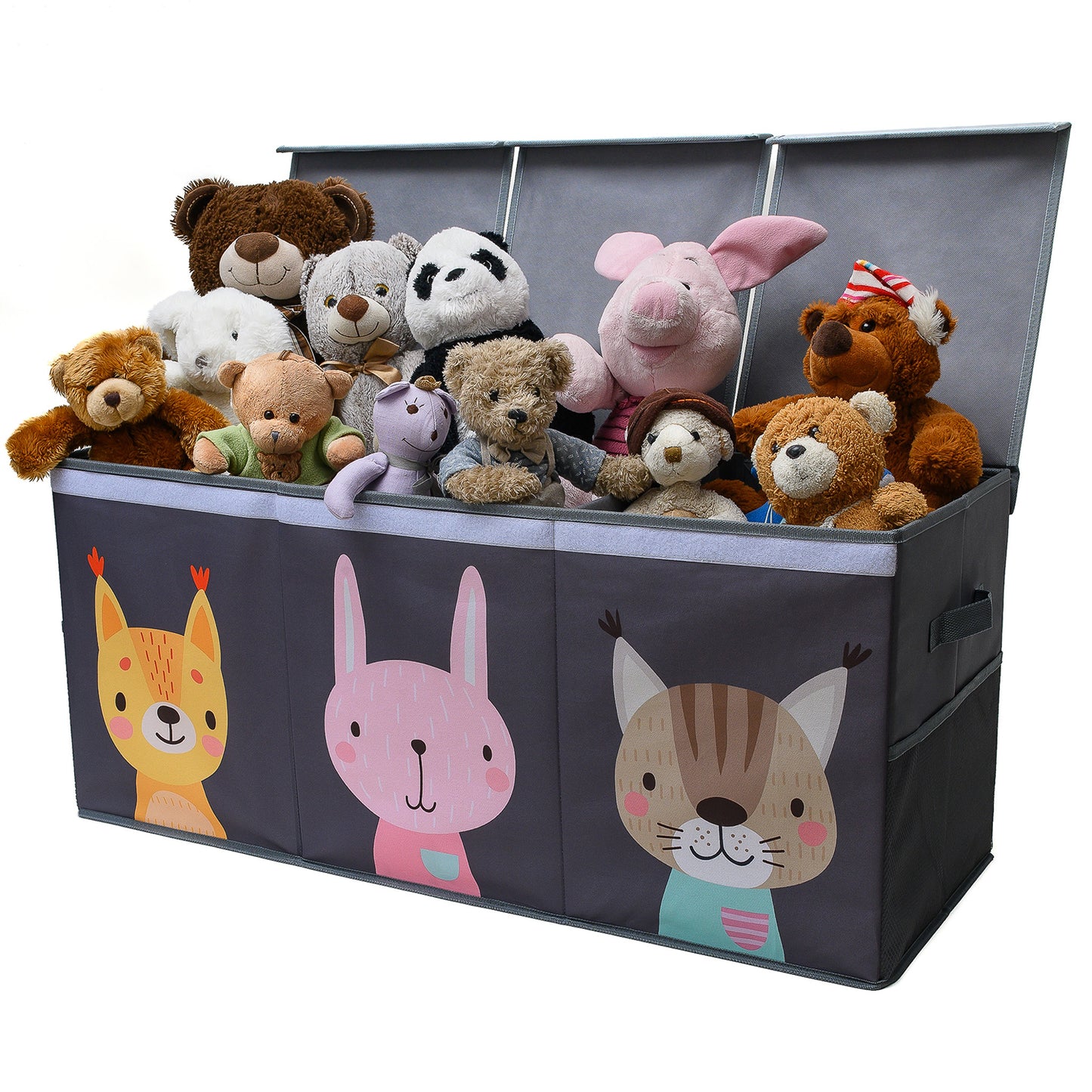 Animals - Gray Toy Storage Box