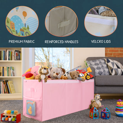 Pink Toy Storage Box