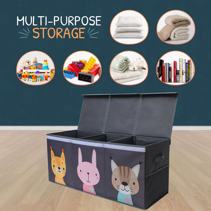 Road - Gray Toy Storage Box
