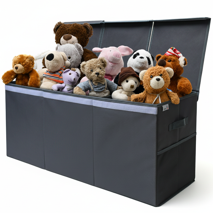 Gray Toy Storage Box