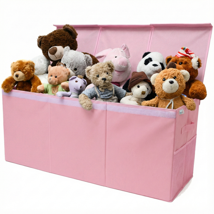 Pink Toy Storage Box